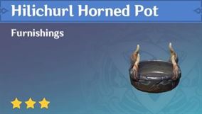 Рогатый горшок Хилихурл