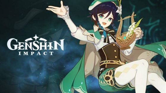 Венти - четвертый по популярности персонаж на 9–12 этажах (Изображение с Genshin Impact).
