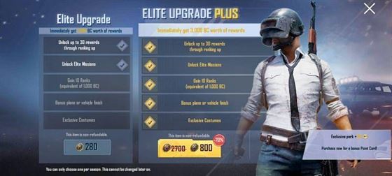 Winner Pass (Изображение через PUBG Mobile Lite)