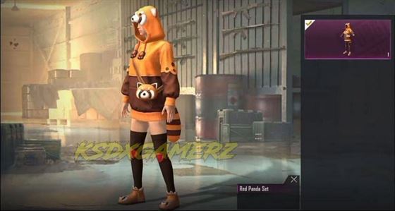 Набор Red Panda (Изображение предоставлено KSDxgamerz; YouTube)