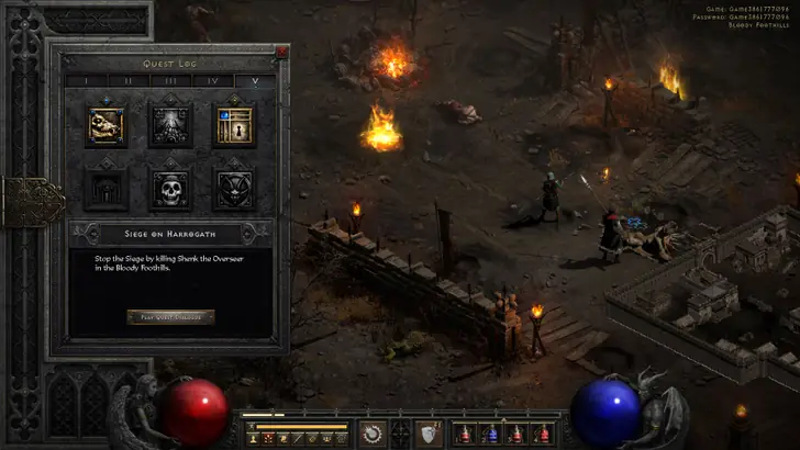 Diablo 2 Resurrected Larzuk Socket Quest