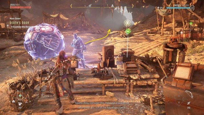 Порог Смерти: Идите по следу сферы в Horizon Forbidden West