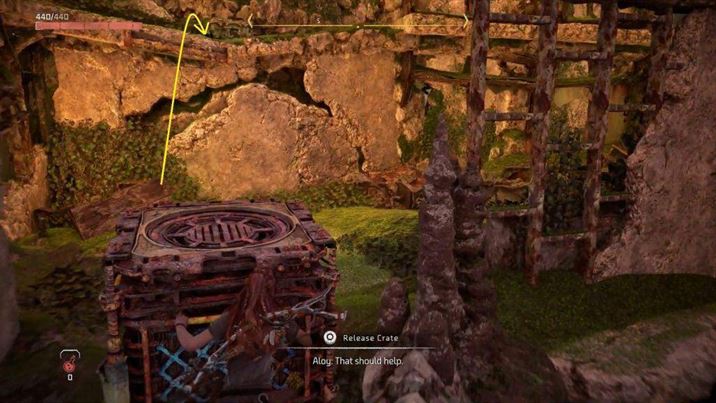Головоломка Остров шпилей: Руины с реликвиями Horizon Forbidden West