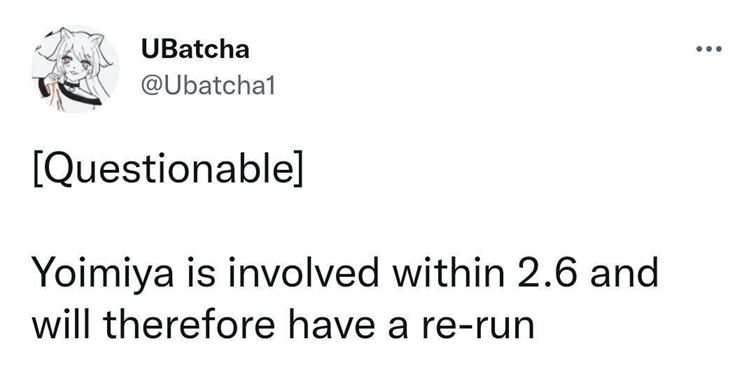 Дата выхода Genshin Impact 2.6 и будущие баннеры