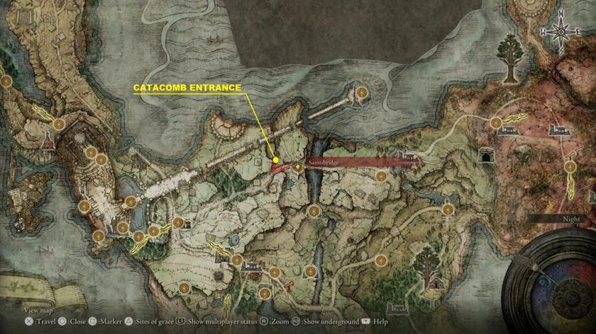 Elden Ring: Помертвелые катакомбы - где найти и как пройти