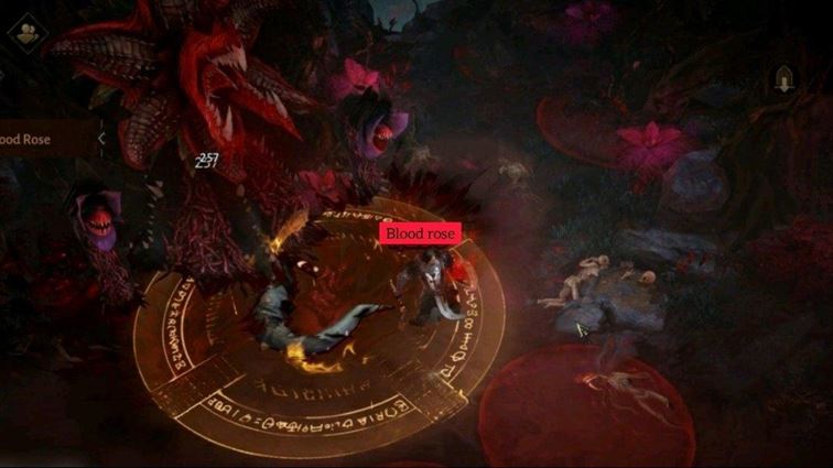 Moveset кровавой розы в diablo бессмертном