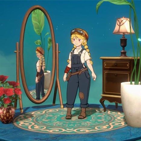 Miner set-Engineer ni no kuni cross worlds костюмы