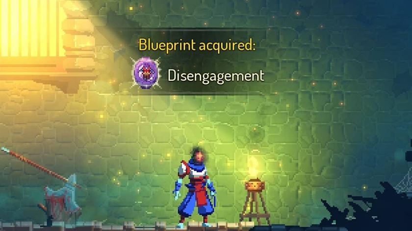 Получение чертежа Disengagement в Dead Cells.