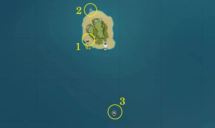 Все 24 сундука на архипелаге Золотого яблока в Genshin Impact 2.8