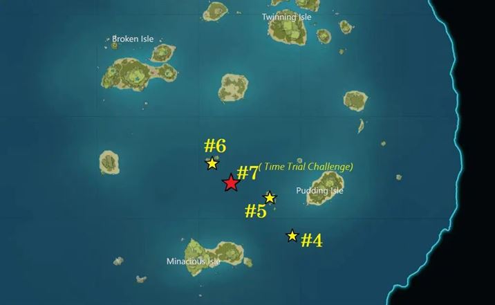 Все 24 сундука на архипелаге Золотого яблока в Genshin Impact 2.8