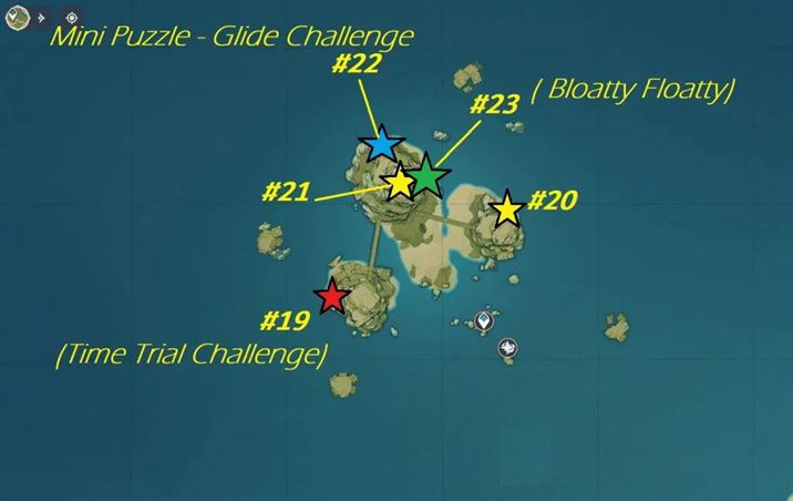 Все 24 сундука на архипелаге Золотого яблока в Genshin Impact 2.8