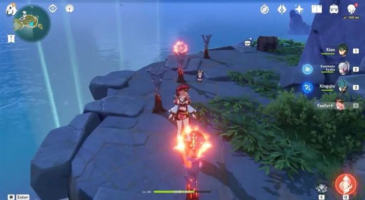 Genshin Impact: как решить загадки с огненными факелами на Опасном острове