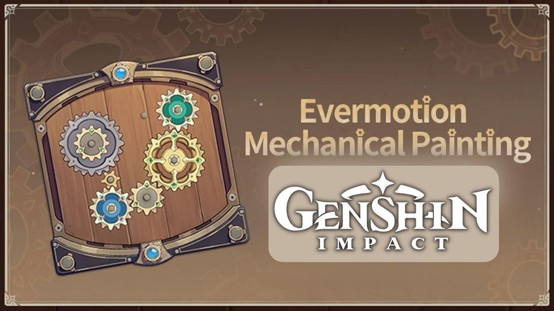 Последнее событие-головоломка — Evermotion Mechanical Painting (изображение через Genshin Impact)