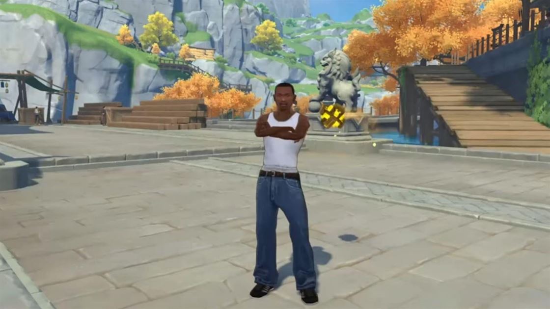 Абсолютная легенда (Изображение через HoYoverse, Rockstar Games)