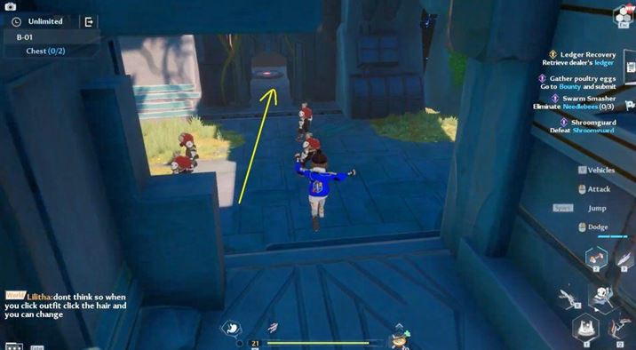 Tower of Fantasy: Все сундуки Ruin B-01 - где найти и как открыть