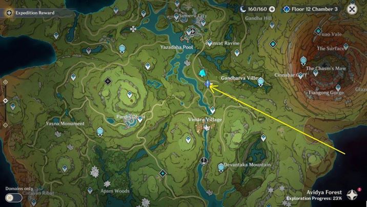 Как открыть Древо снов Ванарана в Сумеру Genshin Impact