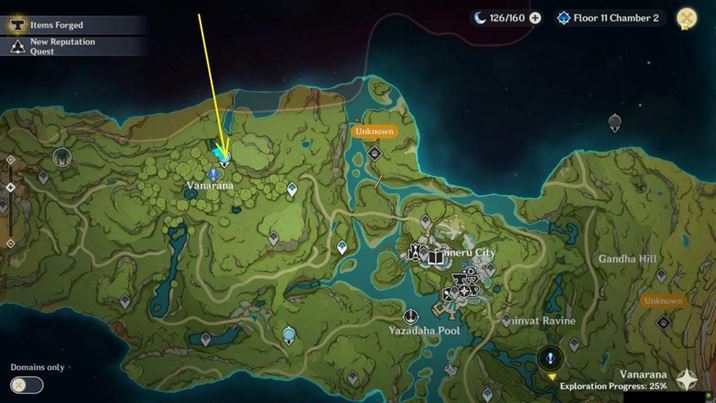 Как открыть Древо снов Ванарана в Сумеру Genshin Impact