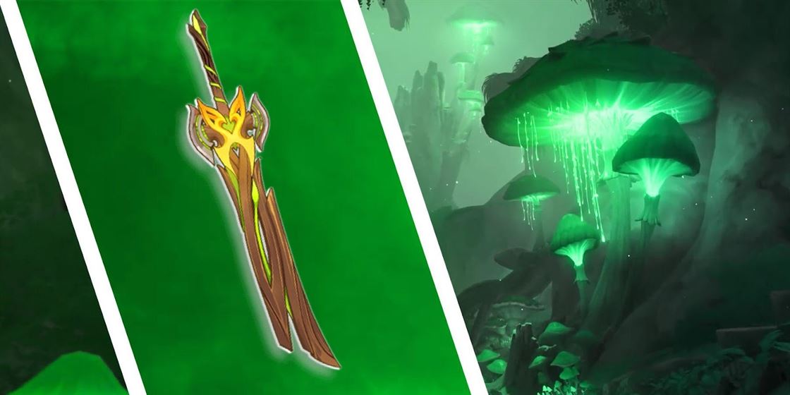 регалии сумеруфорест клеймор в геншин импакт