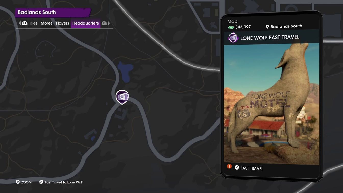 Saints-row-2022-fast-travel-locations-badlands-south-lone-wolf
