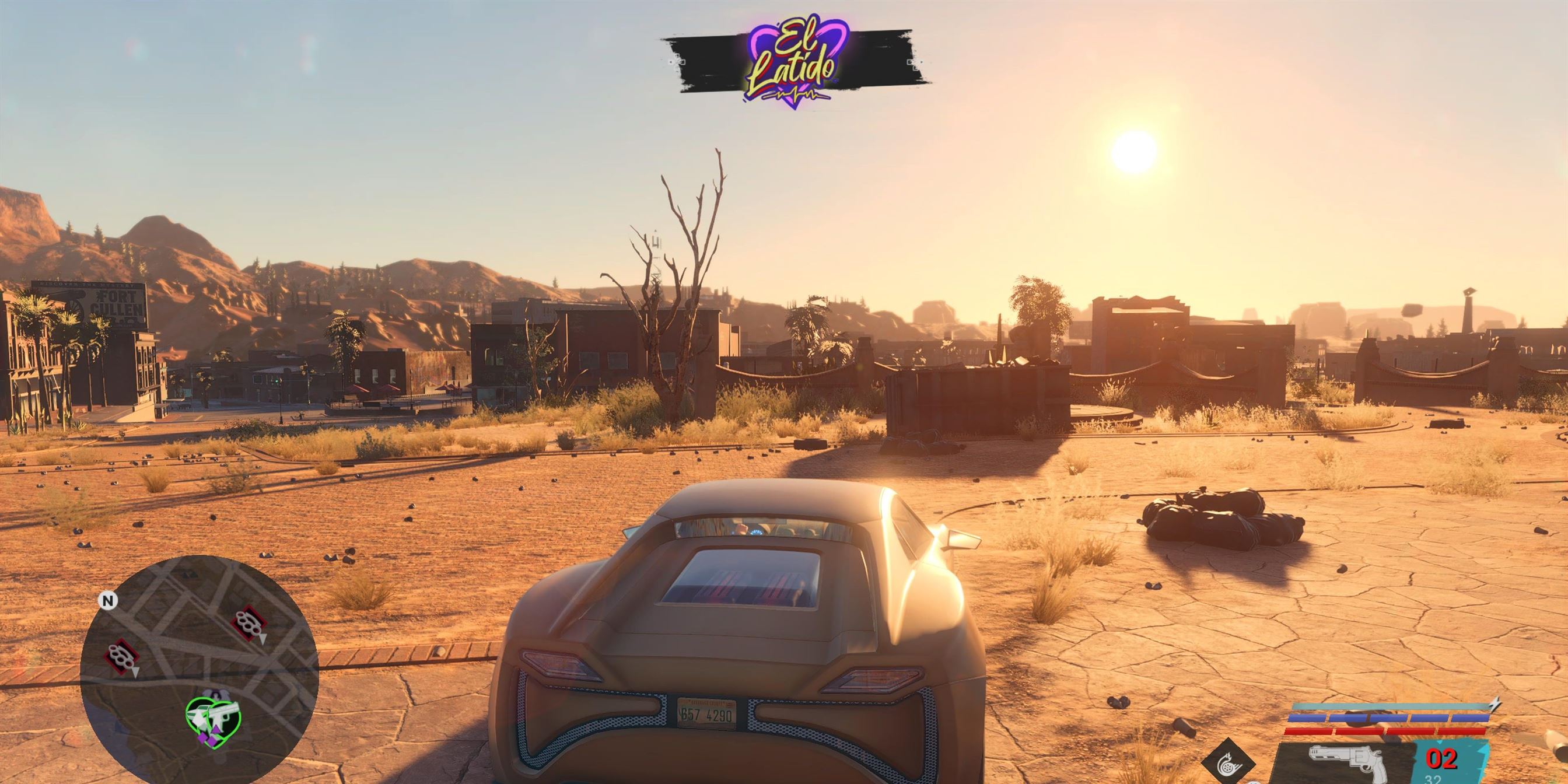 Saints Row attrazione за пределами церковной станции обменивается местами