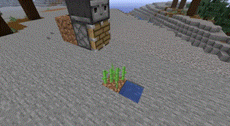Рабочий наблюдатель в Minecraft