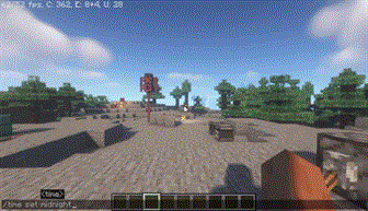 Как установить время на полночь в Minecraft