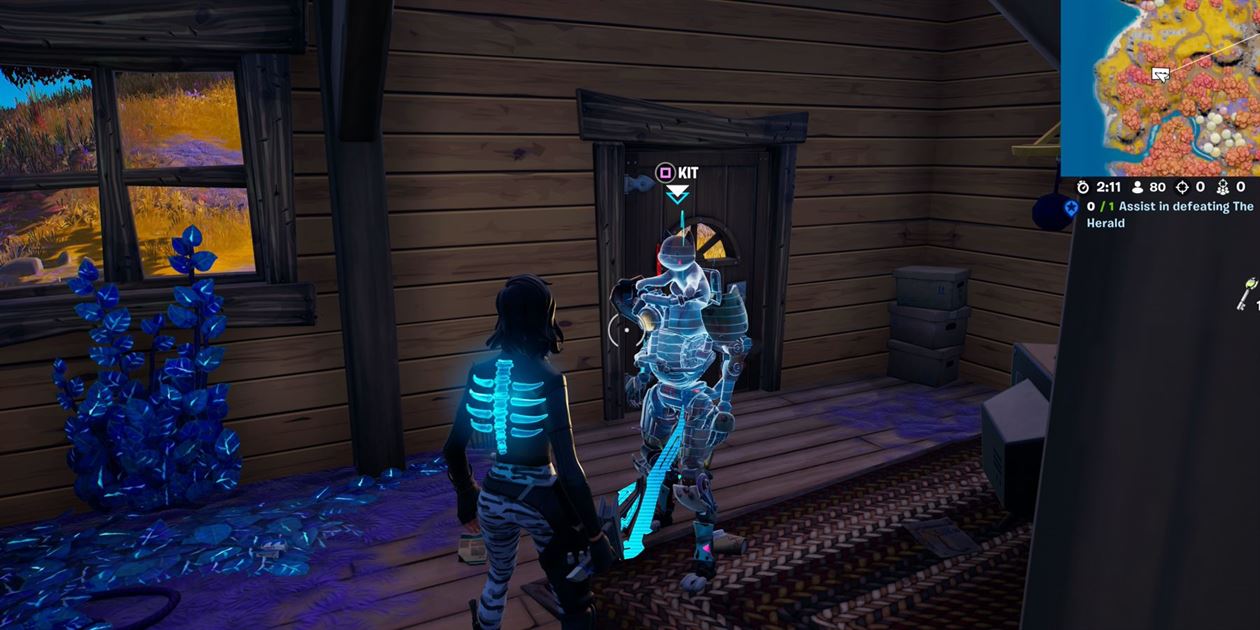 Местонахождение комплекта Fortnite NPC