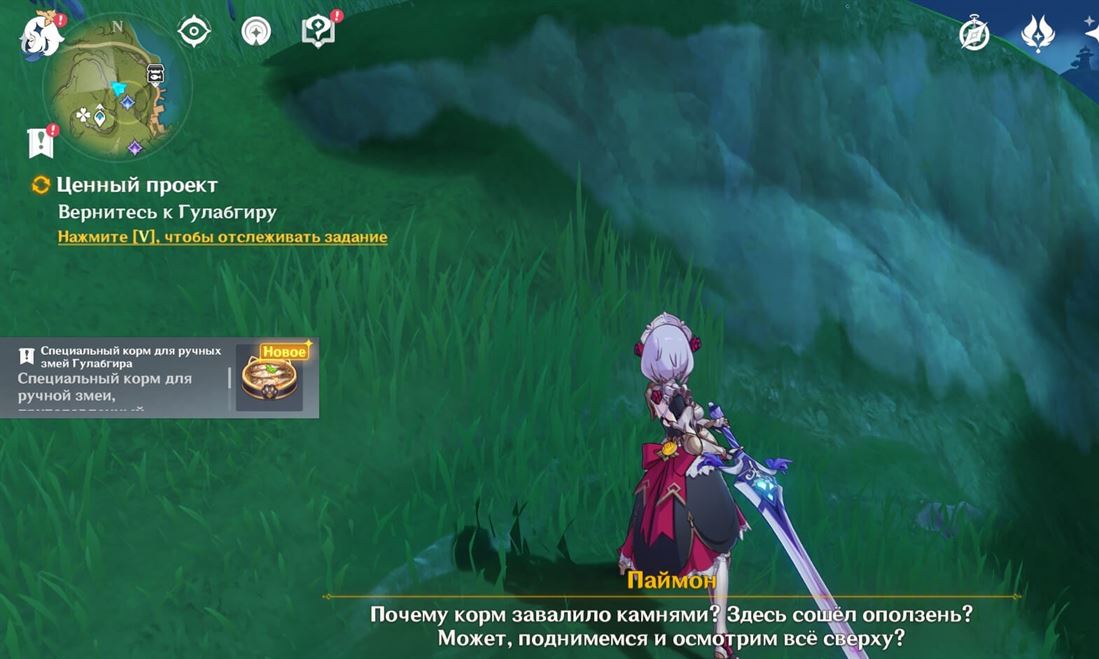 Genshin Impact: Ценный проект - достижение «Необязательное требование»