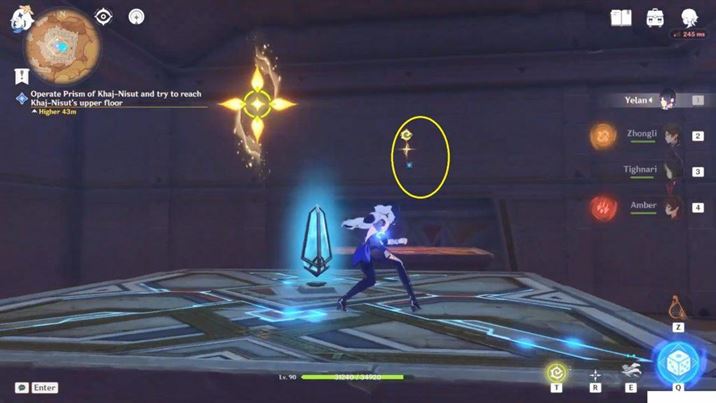 Genshin Impact: как попробовать подняться на верхний этаж Хадж-нисут с помощью Призмы иерофанта