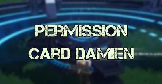 Permission Card Damien в Tower of Fantasy