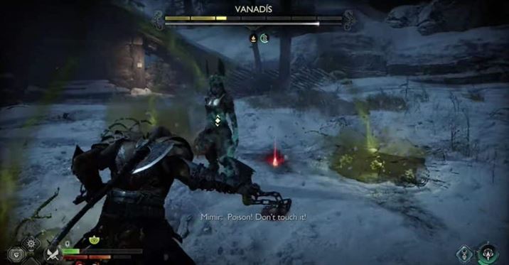 Poison Как победить Ванадиса в God of War Ragnarok