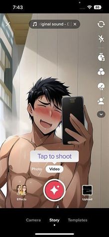 AI-manga фильтр в TikTok: что это и как им пользоваться?