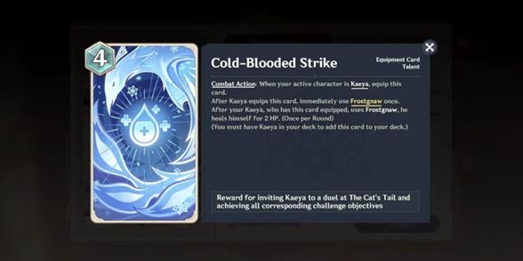 Genshin Impact: все карты для хила (лечения) в карточной игре Священный призыв семерых