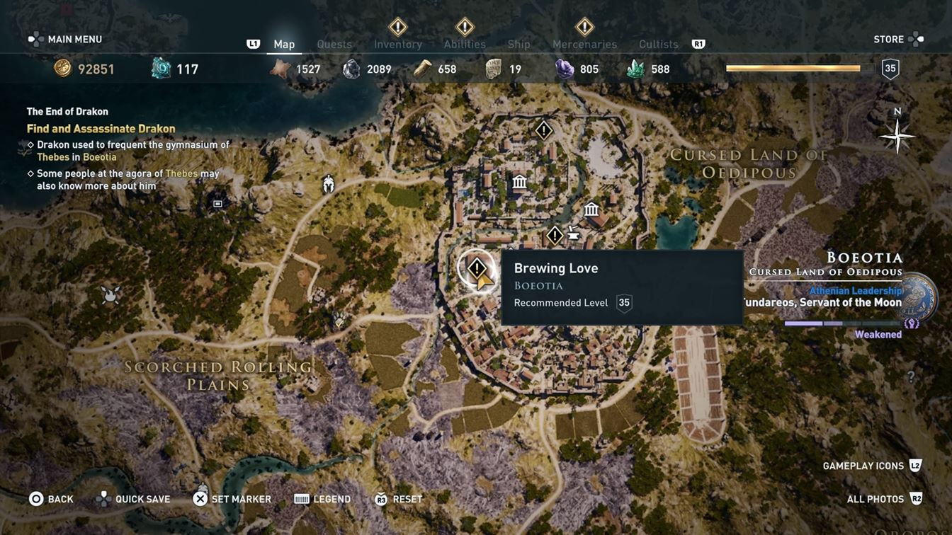 Гайд по квесту Завоевание — где найти героев Беотии в Assassin's Creed Odyssey