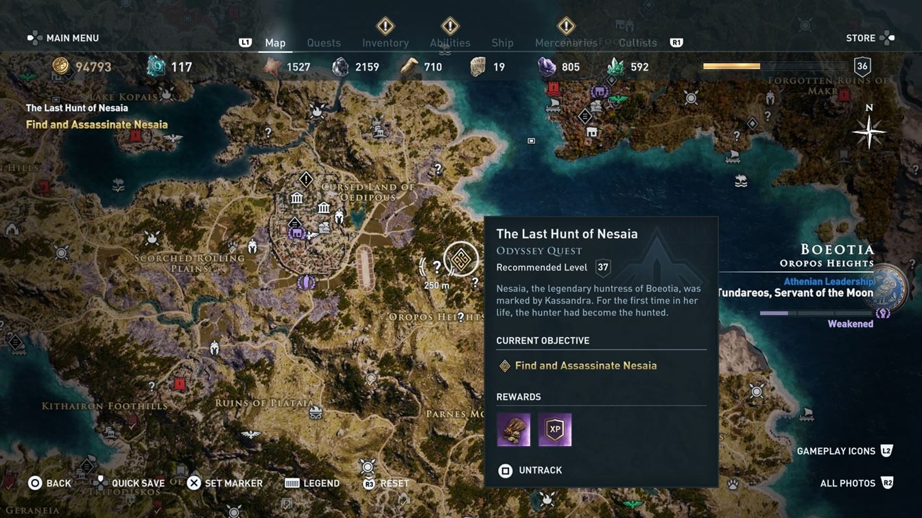 Гайд по квесту Завоевание — где найти героев Беотии в Assassin's Creed Odyssey