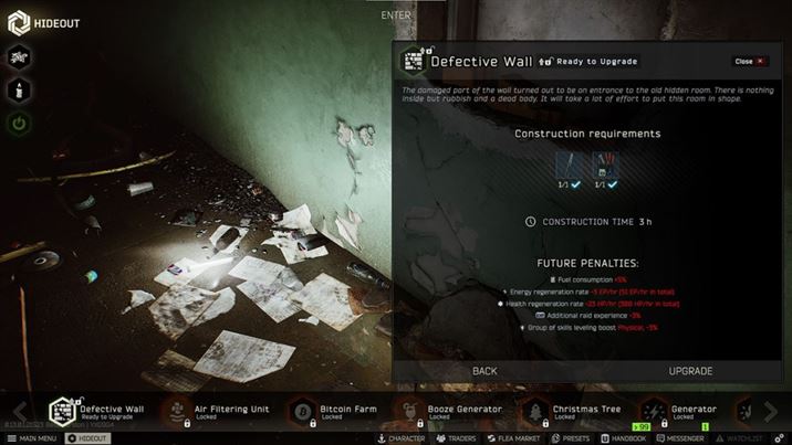 Tarkov: Как сломать аварийную стену и что за ней находится
