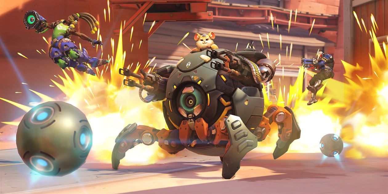 Официальный скриншот Overwatch Wrecking Ball