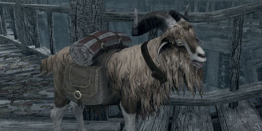 Pets of Skyrim Anniversary Edition Коза Хильда