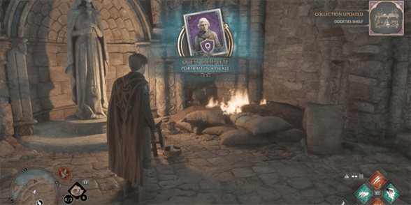 Портрет в плачевном состоянии в Hogwarts Legacy: как начать и пройти задание