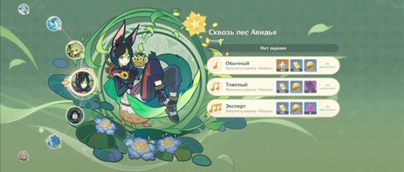 Сквозь лес Авидья в Genshin Impact: как начать и сыграть мелодию