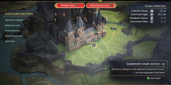 Как выиграть все матчи в Поле призывателя Hogwarts Legacy