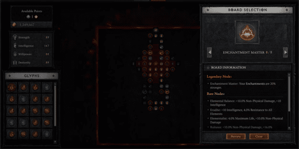 Матрица совершенствования в Diablo 4: что такое и как использовать
