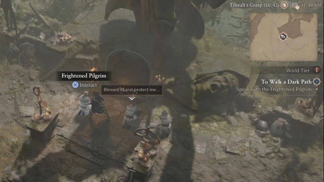 Гайд по прохождению квеста Темный путь в игре Diablo 4