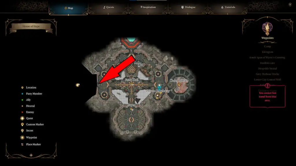 Как спасти надежду из Дома надежды в Baldur’s Gate 3