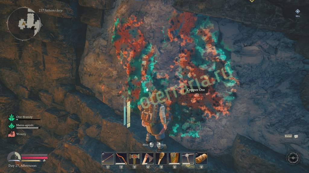 Где найти бронзу в игре LotR Return to Moria